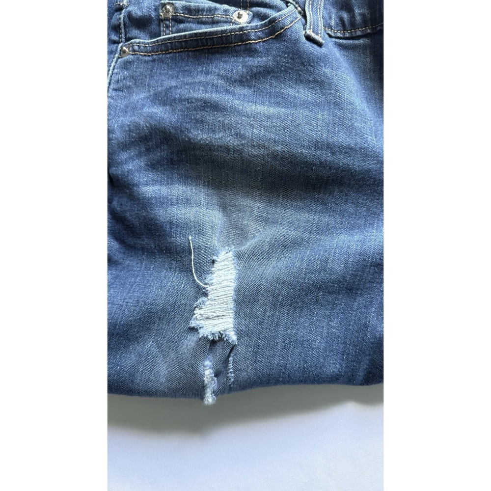 Levi's 524 Too Superlow Women's Jeans Size 11M Blue Skinny Denim Gently Used W30 - Picture 5 of 7